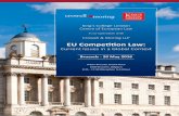EU Competition Law · EU Competition Law: Current Issues in a Global Context will be the first major conference organized in Brussels by the ... Michele Piergiovanni, Head of Unit,