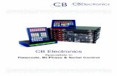 Electronics - Colin Broad · Optional Tri/Bi Level Video Sync Reference input and Parallel I/O port USB422 Dual RS-422 USB Interface USB422V Dual RS-422 USB Interface with Tri/Bi