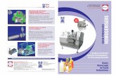 A BREAK THROUGH INNOVATION HOMOGENISERS · A BREAK THROUGH INNOVATION BERTOLI has patented design, for high efficient homogenising devise, which can achieve the ... H A52160 PA52160