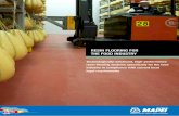 RESIN FLOORING FOR THE FOOD INDUSTRY - Mapei pavimenti resina ind... · RESIN FLOORING FOR THE FOOD INDUSTRY Technologically-advanced, high-performance resin flooring systems specifically