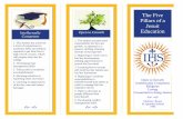 5 Pillars of a Jesuit Education Pamphlet - SIS Nativitysis-nativity.org/.../5-Pillars-of-a-Jesuit-Education-Pamphlet.pdf · Intellectually Competent Open to Growth The Five Pillars
