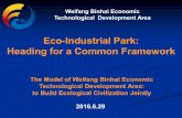 Eco-Industrial Park: Heading for a Common Framework · Weifang Binhai Economic and Technological Development Area is located in the northern coastal area of Weifang City, the core