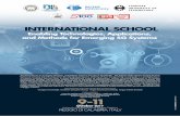 INTERNATIONAL SCHOOL - unirc.it · D2D/M2M communications in 5G networks. ... 15.00 – 15.30 – Opening International School ... i.e. the time difference of two peers playing the
