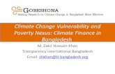 Climate Change Vulnerability and Poverty Nexus: Climate ...gobeshona.net/wp-content/uploads/2015/01/Climate-Change... · Climate Change Vulnerability and Poverty Nexus: Climate Finance