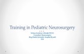 Training in Pediatric Neurosurgery - SANS · Training in Pediatric Neurosurgery ... Osama AlMefty (Staff NSx) Neurosurgery, Neurology, Psychiatry, Neuroradiology, ... •Dr.Maher