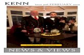 KENN Issue 306 FEBRUARY 2014 - kennvillage.co.uk · Issue 306 FEBRUARY 2014 NEWSNEWS && VIEWSVIEWS KENN ... 26th Amelia Ann Bone 27th Andrew Jordan (rushing wind, pounding drum, trumpet