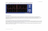 FFT Applications for TDS Oscilloscopes - Test and ... · FFT Applications for TDS Oscilloscopes Introduction ... This is an advantage over Bode plots because the magnitude and phase