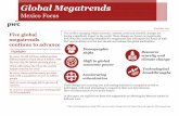 Global Megatrends - Canback .Global Megatrends Mexico Highlights Demographic shifts Many countries,