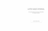 Latin Mass Hymnal - INVITATION TO LEARN GREGORIAN CHANT | Gregorian … · Latin Mass Hymnal - INVITATION TO LEARN GREGORIAN CHANT | Gregorian Chant Hymns