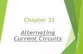 Alternating Current Circuits - fac.ksu.edu.safac.ksu.edu.sa/sites/default/files/chapter_33_f.pdf · 33.1 AC Sources An AC circuit consists of circuit elements and a power source that
