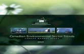 Canadian Environmental Sector Trends - ECO Canada · Canadian Environmental Sector Trends ... demand for environmental employment in the future. Beyond discussion of these macro trends,