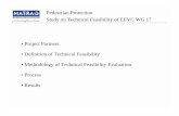 EUROPA - Enterprise - Automotive Industry - Study on ...€¦ · Pedestrian Protection Study on Technical Feasibility of EEVC WG 17 • Methodology of Technical Feasibility Evaluation