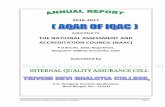 THE NATIONAL ASSESSMENT AND …tdbcollege.ac.in/AQAR2016-2017.pdf · For example, July 1, 2012 to June 30, 2013) ... 1.1 Name of the Institution TRI TRIVENI DEVI BHALOTIA COLLEGE