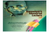 Dr. C. W. W. Kannangara - nie.lknie.lk/pdffiles/art/eOM KannangaraLec.pdf · end results were amendments in the education ordinance and later the Report of the Special Committee on