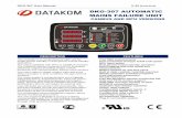 CANBUS AND MPU VERSIONS - Datakom · DKG-307 User Manual V-42 (24.05.2013) - 6 - Term Function Technical data Description