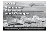 2016 Summer Classes and Camps - Catalogbmms.hcpss.org/sites/default/files/library/summer-course-catalog.pdf · 2 Summer Institute The Howard County Public School System’s Summer