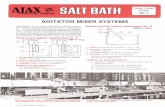 · SALT BATH AGITATOR MIXER SYSTEMS Data / Order Sheet No. 7 Ajax Electric not only offers spare parts for existing agitator/ Movable Inclined Agitator (Specification NO.