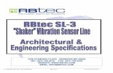 SL-3 Vibration Sensor line A&E Specifications Page … AE.pdf · SL-3 Vibration Sensor line – A&E Specifications Page 2 of 12 SL-3 AE v2.0 05-14.doc ... wiring and accessories,