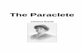The Paraclete by Johanna Brandt - Phantocompphantocomp.weebly.com/.../8/3/19830307/the_paraclete_by_johanna_… · analyse the great revelation by purely human ... tion of the Cosmic