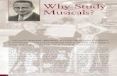 Keystone Press Agency Why Study Musicals? - … · MUSIC •WHY STUDY MUSICALS? RESEARCH REVIEW • MARCH 2004 materials circulate ... script offered to the London and provincial