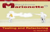 Marionette.js: Testing and Refactoring - Leanpubsamples.leanpub.com/marionette-testing-sample.pdf · Why Test? Well, you’ve cracked open a book on testing, so hopefully you’re