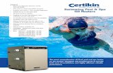 brings water to life Swimming Pool & Spa Oil …genux.fluidra.com/get-document/certikinoilheater-10693.pdfbrings water to life Swimming Pool & Spa Oil Heaters The most comprehensive