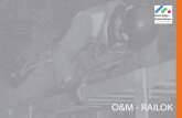 O&M - RAILOK - Roof Edge · Annual recertification in accordance with BS EN 365 and BS 7883 is required. Roof Edge Fabrications Railok Specification - BS EN 353-1 STOP BOLT ASSEMBLEY