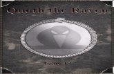 Quoth the Raven Issue 12 - christianfoggjohnson.com - Quoth The... · AD&D, Dungeons and Dragons, D&D, Masque of the Red Death and Ravenloft are trademarks owned by the Wizards of