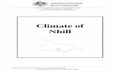 Climate of Nhill - Weather and Climate · Introduction Weather affects everybody. Consequently it is of interest not only to residents of an area, but also to visitors. This article