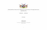 Namibia Decent Work Country Programme (DWCP), … · Political and socio-economic scenario ... to effective social dialogue and sound industrial relations ... Namibia Decent Work