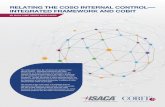RELATING THE COSO INTERNAL CONTROL … · summary conclusion Many enterprises ask, “With the update of both the COSO Internal Control—Integrated Framework and the COBIT framework,
