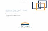 CARE AIDE COMPETENCY PROJECT - Hospital … · The primary goal of the Care Aide Competency Project ... Penticton, Merritt and Prince ... Data were recorded on flip chart sheets,