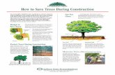 How to Save Trees During Construction - Arbor Day Foundation · The most effective way to save trees during construction is to carefully site buildings, roads and driveways, utility
