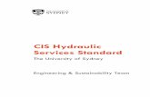 CIS Hydraulic Services Standard - University of Sydneysydney.edu.au/documents/about/working-with-us/CIS Hydraulic... · The CIS Hydraulic Services Standard sets out the University