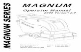 Magnum Operator Manual - Franklin Cleaning … · MAGNUM Operator Manual 2009 Version 2.0. This manual contains the following sections: - HOW TO USE THIS MANUAL - SAFETY ... This