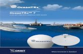OceanTRx™ 7orbit-cs.com/wp-content/uploads/2015/02/OceanTRx7-web...Highly Efficient VSAT System A dual offset Gregorian antenna meets all SatCom regulations and reduces service cost
