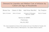 Demand for Liquidity and Welfare Cost of Inflation by ...econseminar/20130716Slides-GRIPS-130716.pdf · Demand for Liquidity and Welfare Cost of In ... We focus on two issues: I Transaction
