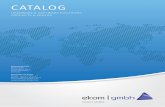 Product-Catalog english 2013 - EKOM TECekom-tec.com/.../2014/07/Product-Catalog_english_2014.pdfsystem integration, parameter definition and commissioning, training, support, service