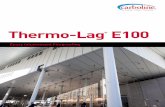 Thermo-Lag E100 - Carbolinemsds.carboline.com/.../NC27/9003/Thermo_Lag+E100-1014.pdf · Thermo-Lag E100 is an epoxy intumescent ... acceptance criteria for the UL Environmental Test