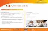 COURSE OFFICE 365 WEB APPS WITH SKYPE OFFICE 365 WEB AP… · Acerca de este curso: Este curso es una introducción a la Oficina de Microsoft 365 con Skype de negocios, en un entorno