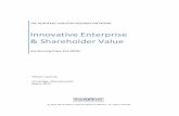 Innovative Enterprise & Shareholder Value - … · THE ACADEMIC-INDUSTRY RESEARCH NETWORK Innovative Enterprise & Shareholder Value AIR Working Paper #14-03/01 ... managerial, as