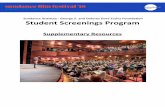 S undance Institute · George S. and Dolores Doré … · S undance Institute · George S. and Dolores Doré Eccles Foundation Student Screenings Program Supplementary Resources Hello