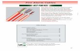 Fire Alarm Cables - TC Life Safety · Circuit Integrity fire alarm cables. For more detailed information on our fire alarm ... Fire Alarm Plenum Cables Color Code All Cables 1.Black,