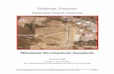 Tullahoma, Tennessee Municipal Airport Authority Development Standards.pdf · Operating Standards and Minimum Standards for Fixed Base Operators established for the Tullahoma Airport