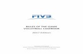 RULES OF THE GAME CASEBOOK · This Casebook is a collection of plays with Official Rulings approved by the Refereeing and Rules of the Game Commission and based upon the most up-to-date