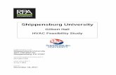 17117.001 Gilbert Hall HVAC Feasibility Study - ship.edu · ease of installation and the ability to provide good temperature control and reliable performance. ... ventilation as well