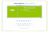 KARMAN Technical Manual - kardex.com.au TM.pdf · Kardex’s complete Inventory Handling System (IHS) which extends to Management browsers, utility file and data handling, full warehouse