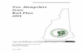 New Hampshire State Rail Plan 2001 - nh.gov · New Hampshire State Rail Plan 2001 New Hampshire Department of Transportation Bureau of Rail and Transit Concord, New Hampshire April,