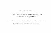 The Logistics Strategy for Wilson Logistics - … · Logistics and Transport Management Master Thesis No 2000:6 The Logistics Strategy for Wilson Logistics -A Strategy for the Business