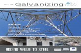 Galvanizing - HDGASA | Hot Dip Galvanizers …hdgasa.org.za/wp-content/uploads/2015/10/HDGASAV11E1.pdf · corbel on a concrete bridge ... Fabricating steel with the design considerations